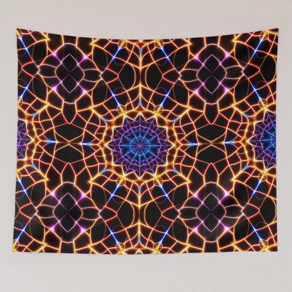 Item preview, Sacred Geometry Spiderweb Mandala designed and sold by Gstar94.
