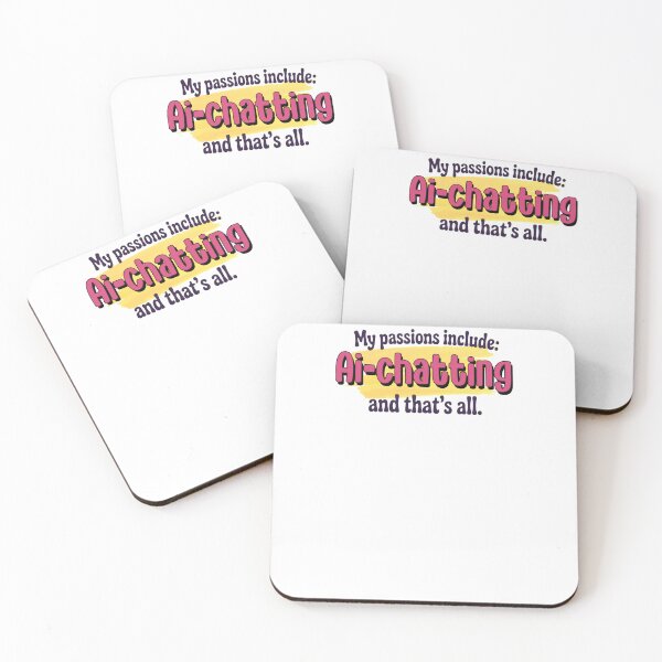 Item preview, Ai-chatting is my passion - Funny Ai-chatting Lover designed and sold by Watsonarts.