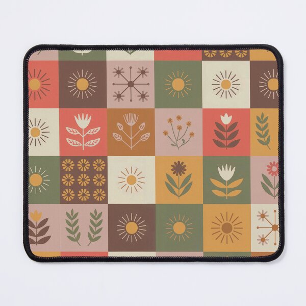 Artikelvorschau, Boho-Chic Patchwork nahtloses Muster entworfen und verkauft von ORA_ORA.