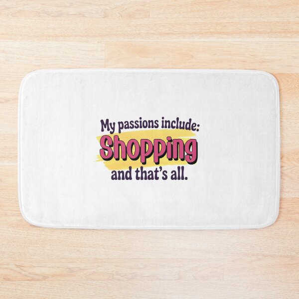 Item preview, Shopping is my passion - Funny Shopping Lover designed and sold by Watsonarts.