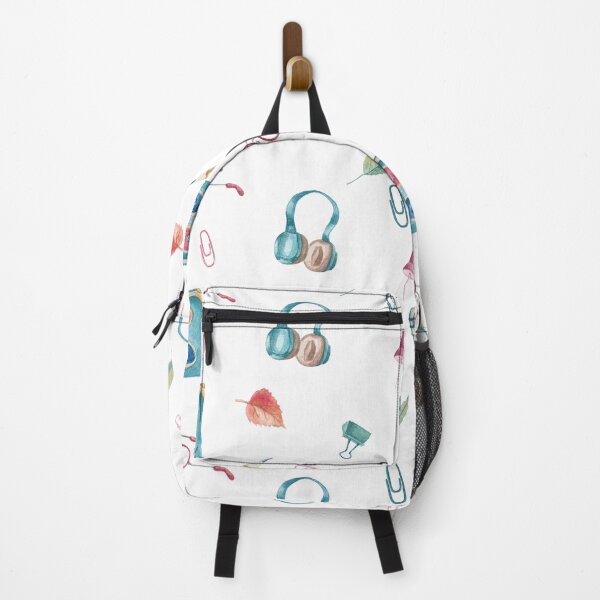 Item preview, Watercolor School Supplies Notebook – Cute and Creative Pattern for Students and Teachers designed and sold by FestivityFinds.