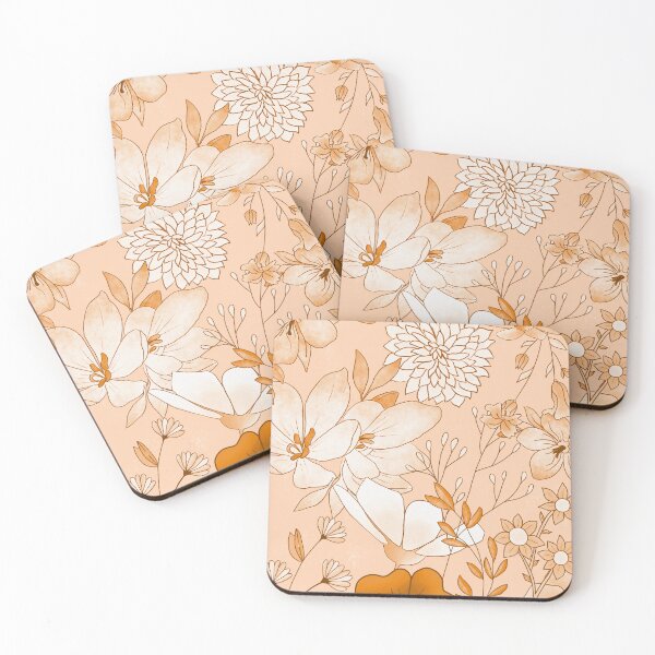 Item preview, Sepia Tone Flowers designed and sold by wanderingoddity.
