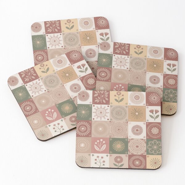 Item preview, Boho Rustic Patchwork Seamless Pattern designed and sold by ORA_ORA.