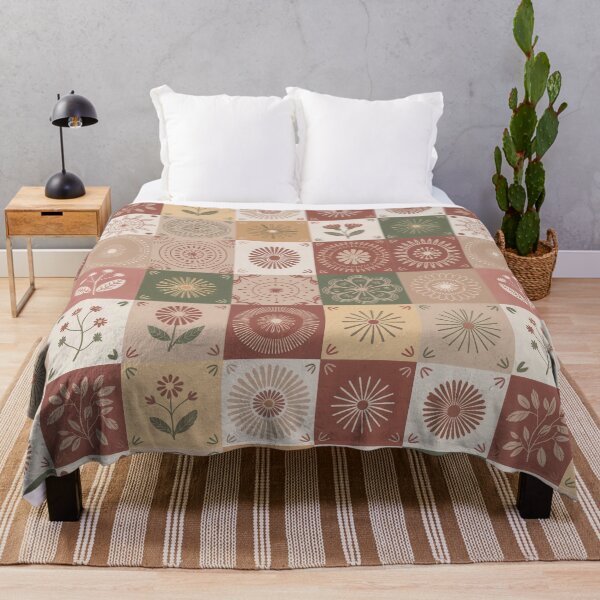 Item preview, Boho Rustic Patchwork Seamless Pattern designed and sold by ORA_ORA.
