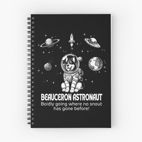 Item preview, Astronaut Beauceron Funny Space designed and sold by doodIllustrate.