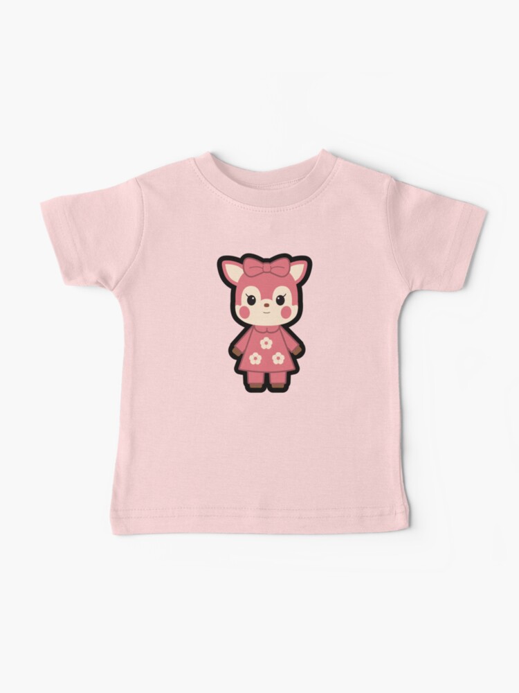Thumbnail 1 of 2, Baby T-Shirt, Dede The Deer designed and sold by lilgrovefriends.