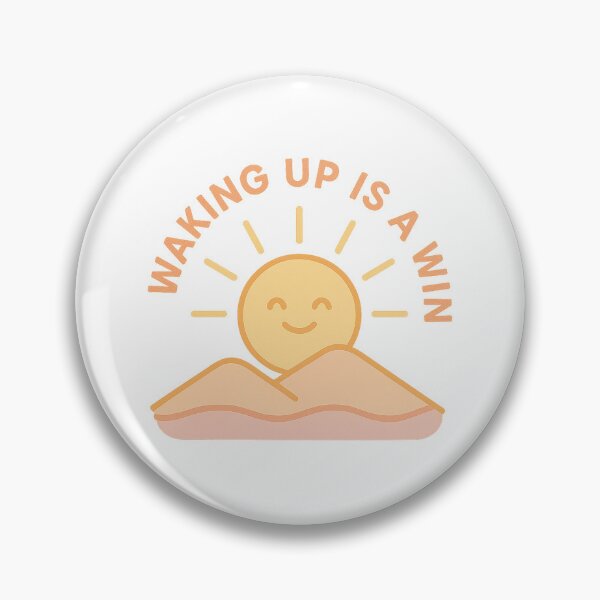 Item preview, Waking Up Is a Win – Daily Gratitude Sunrise designed and sold by My name is Kritsada.