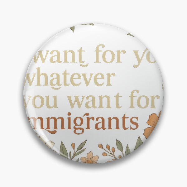 Item preview, Flowers immigrants support love  designed and sold by FranciscasArt.