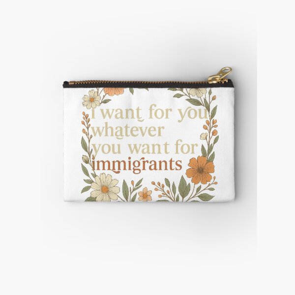 Item preview, Flowers immigrants support love  designed and sold by FranciscasArt.