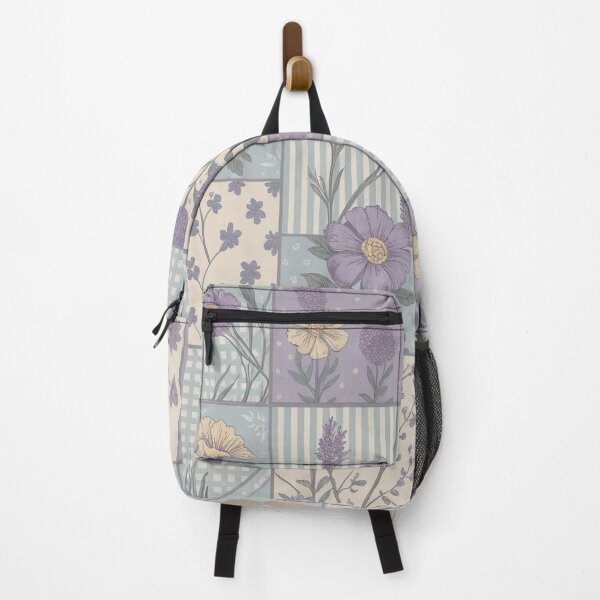 Item preview, Elegant French Cottage Patchwork, Floral and Gingham Seamless Pattern designed and sold by ORA_ORA.