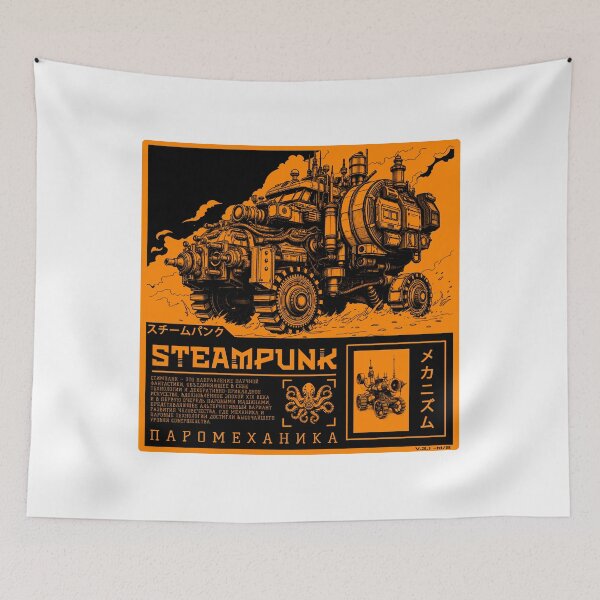 Item preview, Steampunk poster designed and sold by krabbaraban.