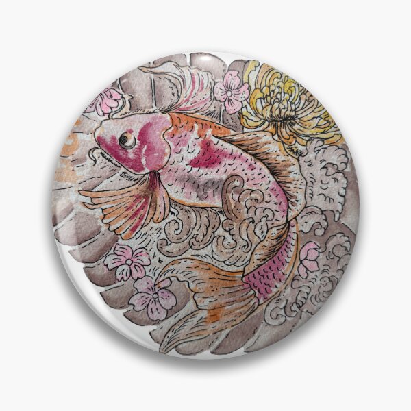 Item preview, Vibrant Fantasy Koi Fish designed and sold by Umami-Kook.