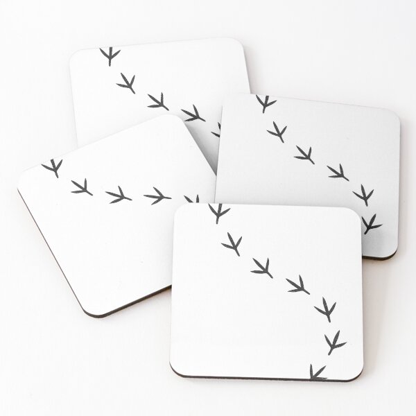 Item preview, Chicken Tracks – Minimalist Farm Animal Footprint Design designed and sold by Strange Comforts.