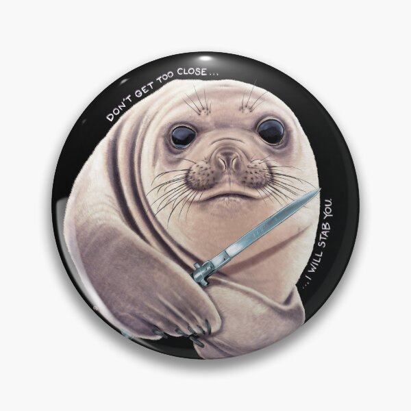 Item preview, Stabby Seal designed and sold by James Fosdike.