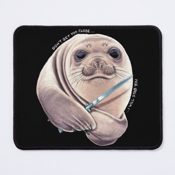 Item preview, Stabby Seal designed and sold by James Fosdike.