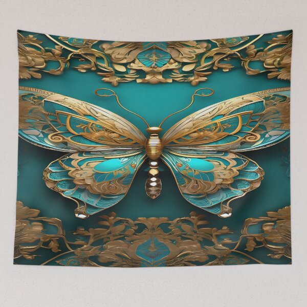 Item preview, Golden Butterfly of Thai Elegance designed and sold by idostudio.