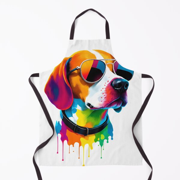 Artikelvorschau, Chilliger Hund in Regenbogenfarbe entworfen und verkauft von Mate0 designer.