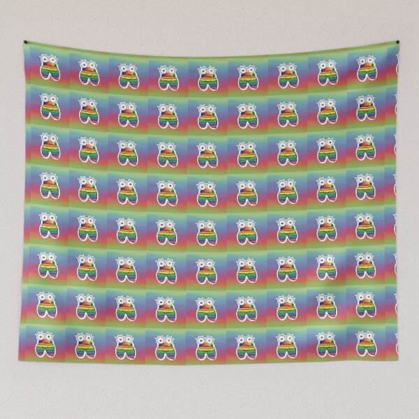 Item preview, Rainbow DNA alien designed and sold by ArtbyStakaz.