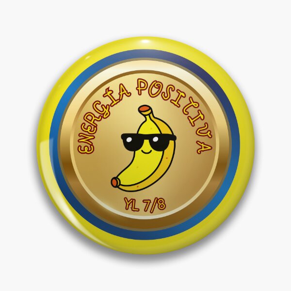 Item preview, Positive Energy Medal – Banana of Light | YL Fruit Value Collection | Yllen Leamo designed and sold by YllenLeamo.
