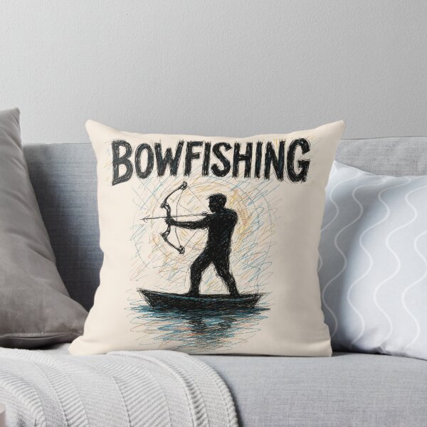 Item preview, Retro Sketch Bowfishing designed and sold by Kalaidax.