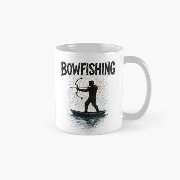 Item preview, Retro Sketch Bowfishing designed and sold by Kalaidax.
