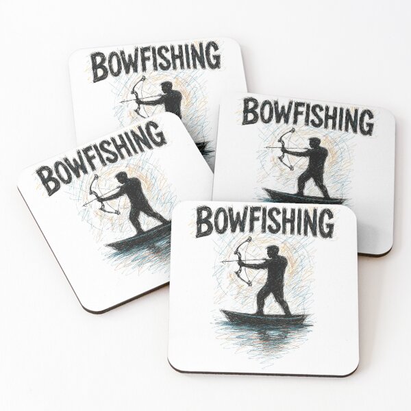 Item preview, Retro Sketch Bowfishing designed and sold by Kalaidax.