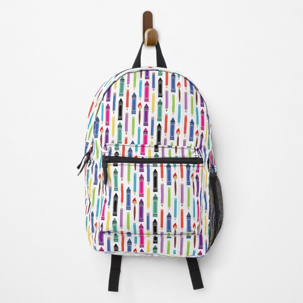 Item preview, Colorful Crayon Pencil Paintbrush Pattern – Bright Back-to-School Kids Clothing designed and sold by FestivityFinds.