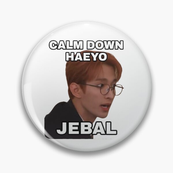 Item preview, DK dokyeom calm down haeyo jebal meme designed and sold by Melszx.