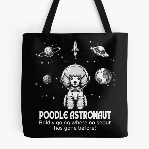 Item preview, Astronaut Poodle Funny Space designed and sold by doodIllustrate.
