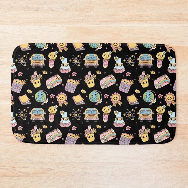Item preview, Kawaii School Supplies Pattern – Cute Pastel Back to School Drawstring Bag designed and sold by FestivityFinds.