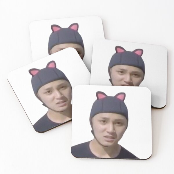 Item preview, mingyu cat meme svt sticker designed and sold by Melszx.