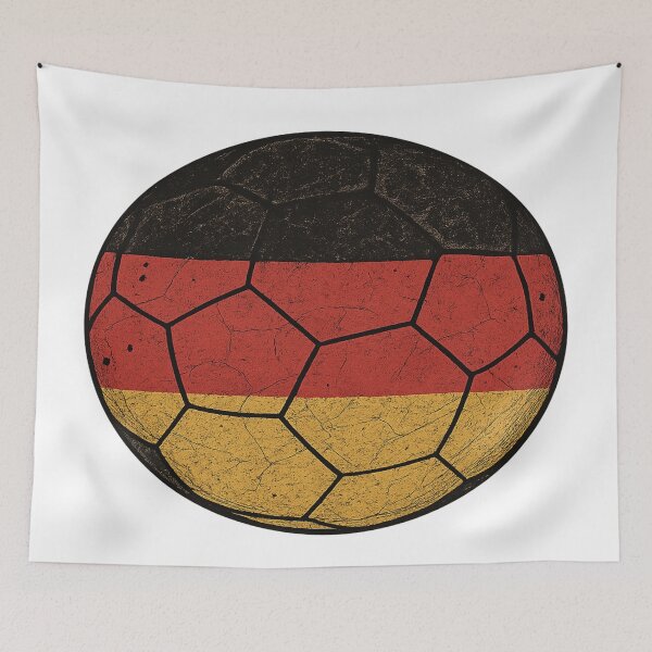 Item preview, Vintage German Pride Football — Distressed Flag  designed and sold by Globalcitytees.