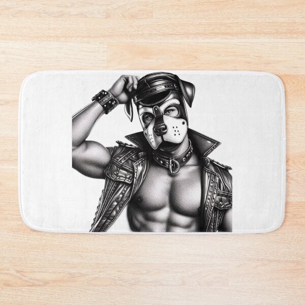 Item preview, Pup Play - CyberPup Gay Leather Bar NYC Pride Graphic Design designed and sold by ItsAKinkThing.
