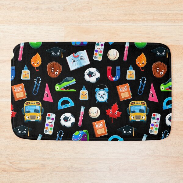 Item preview, Cartoon School Supplies & Sports Pattern – Fun Back-to-School Kids Clothing Design designed and sold by FestivityFinds.