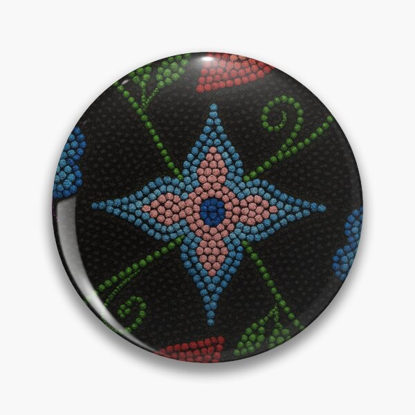 Item preview, Flourish of the Four Directions - Beaded designed and sold by NenookaasiCo.