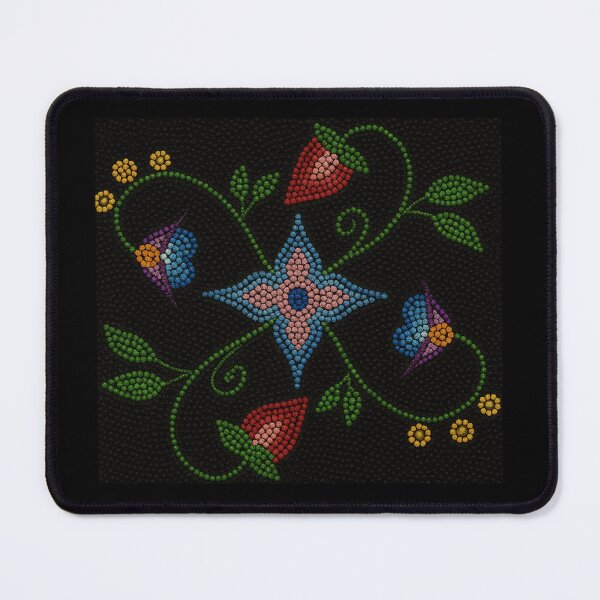 Item preview, Flourish of the Four Directions - Beaded designed and sold by NenookaasiCo.