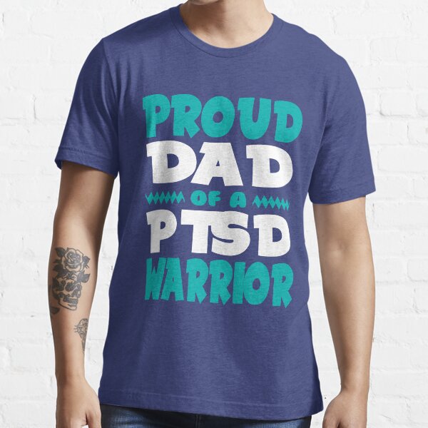 Awareness Month Ribbon Support Squad Gift In This Family Nobody Fights Alone Buy 2+ Get 30% OFF PTSD Awareness Unisex T-shirt