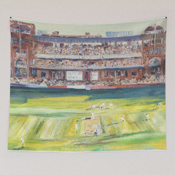 Item preview, Lord's Cricket Ground Original Oil Painting designed and sold by martydav.