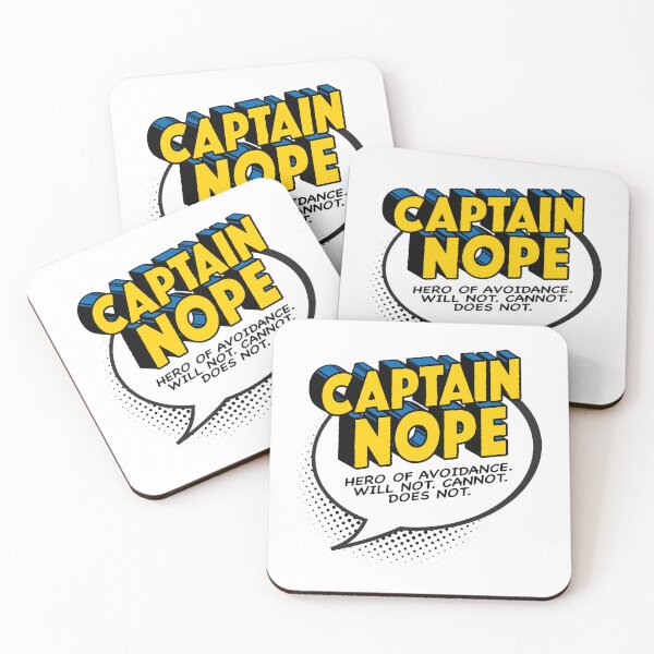 Item preview, Captain Nope designed and sold by Textitude.