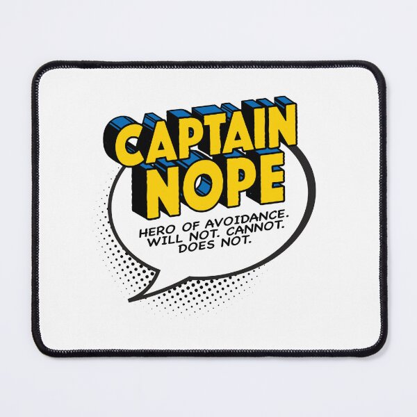 Item preview, Captain Nope designed and sold by Textitude.
