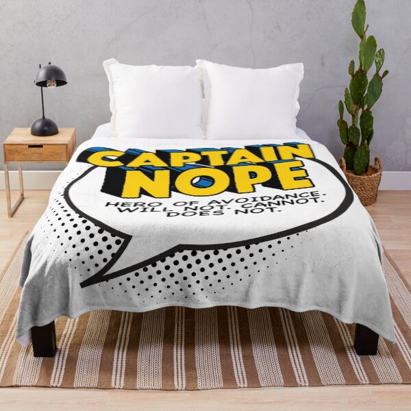 Item preview, Captain Nope designed and sold by Textitude.