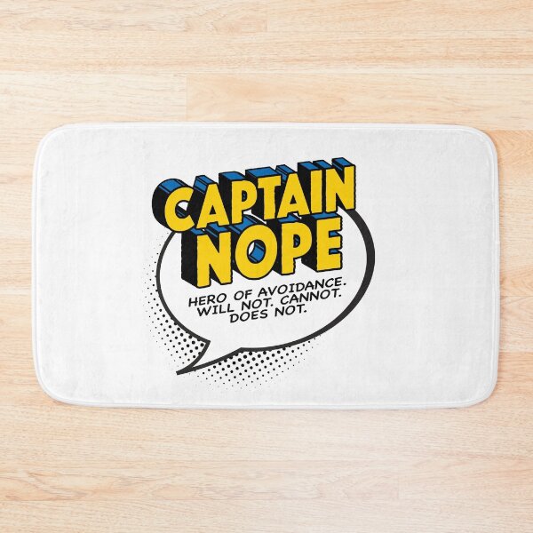Item preview, Captain Nope designed and sold by Textitude.