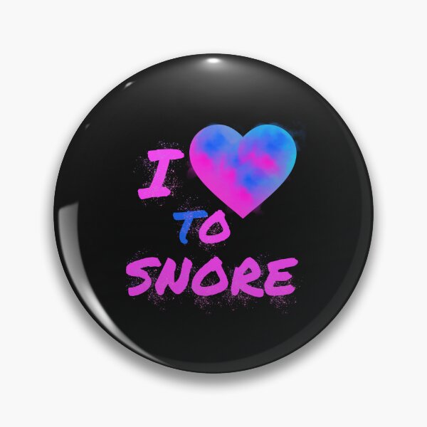 Item preview,  I Love To Snore – Funny Sleep Quote designed and sold by Zentuary.