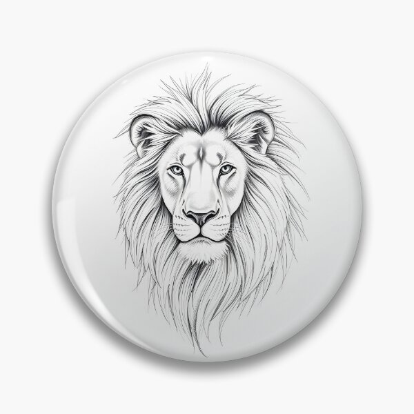 Item preview, Hand drawn King Lion designed and sold by Joshuasanga76a.
