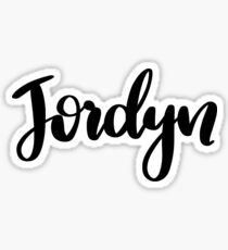 Jordyn Sticker