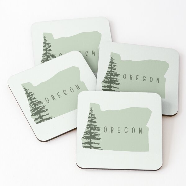 Item preview, Oregon Aesthetic Green Pine Tree designed and sold by lea-lani.