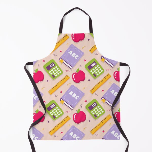 Item preview, Colorful School Supplies Pattern – ABC, 123, Apple & Ruler Back to School Throw Pillows designed and sold by FestivityFinds.