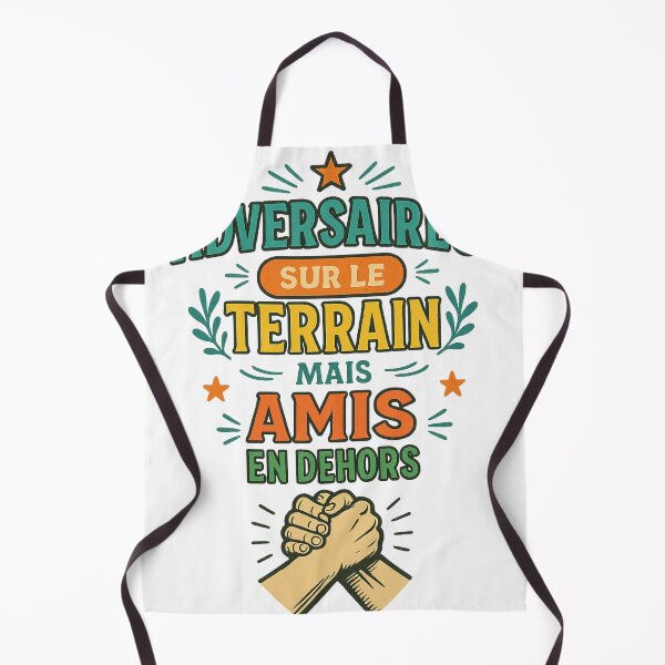 Item preview, Opponents on the field but friends off it designed and sold by Kam2design.