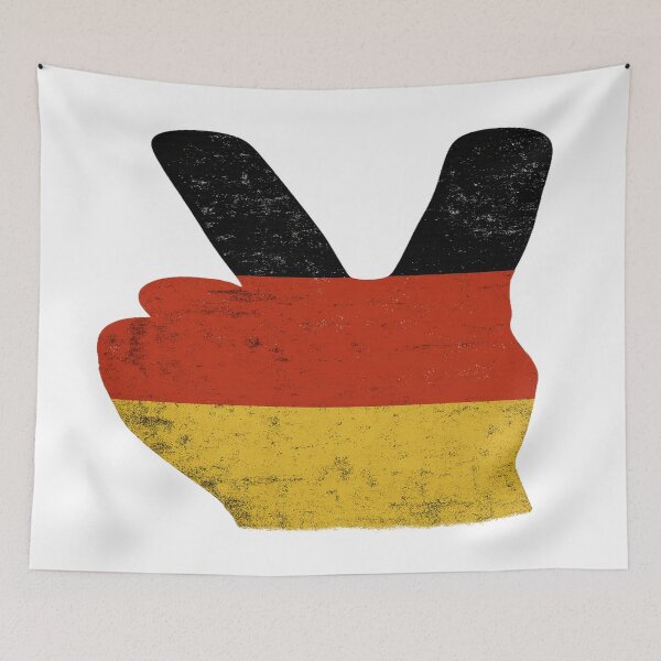 Item preview, Peace & Pride: Vintage German Flag Sign designed and sold by Globalcitytees.