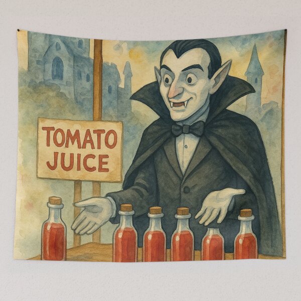 Item preview, Count Dracula sells tomato juice designed and sold by Mauswohn.